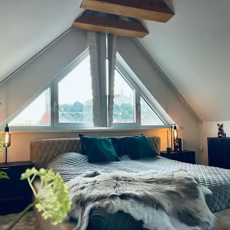 Apartment Three Stories In Old Center With Castle View And Terrace *