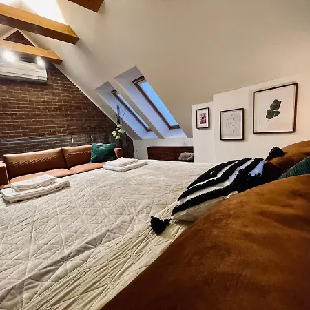 Three Stories In Old Center With Castle View And Terrace 布拉迪斯拉发