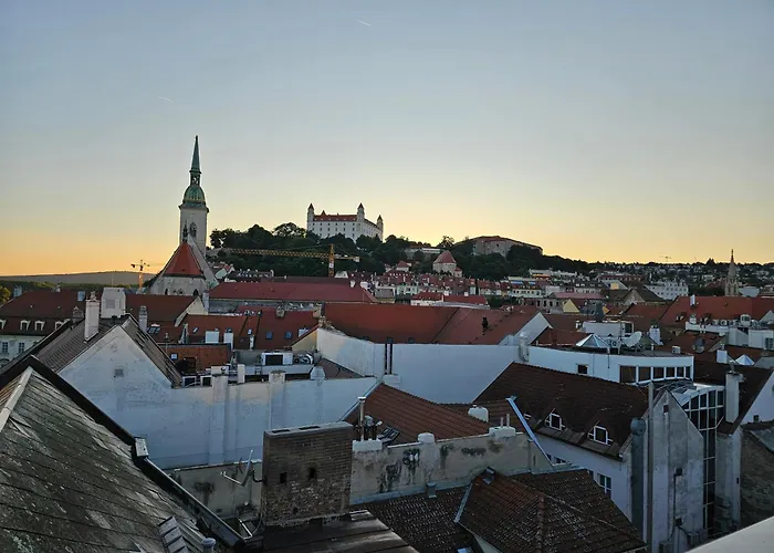 Apartmán Three Stories In Old Center With Castle View And Terrace Bratislava